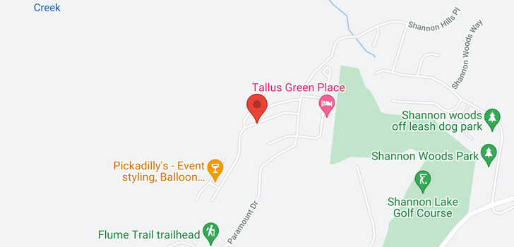 map of 2405 Tallus Heights Drive